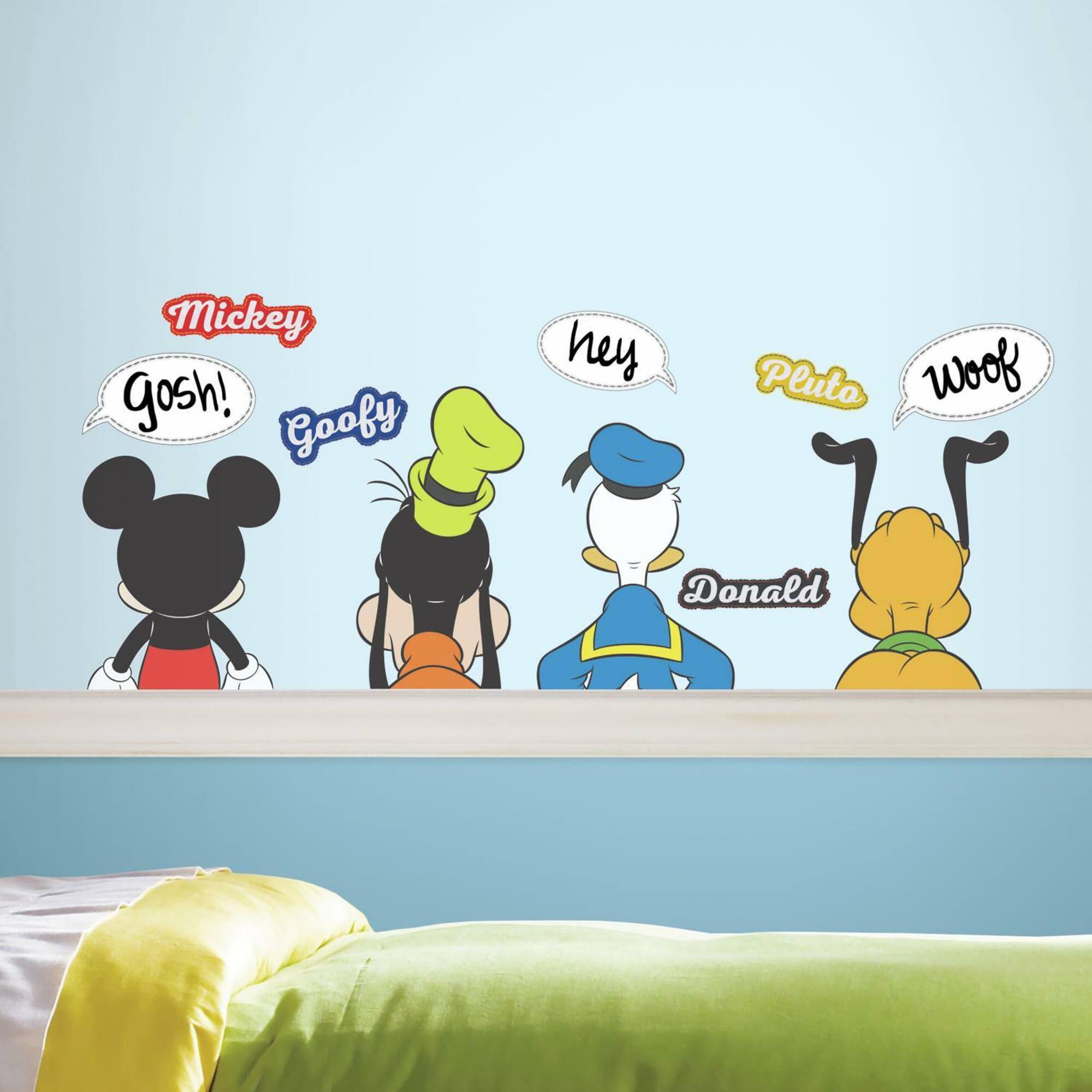 RoomMates Disney Mickey And Friends Peel & Stick Decals With Dry Erase